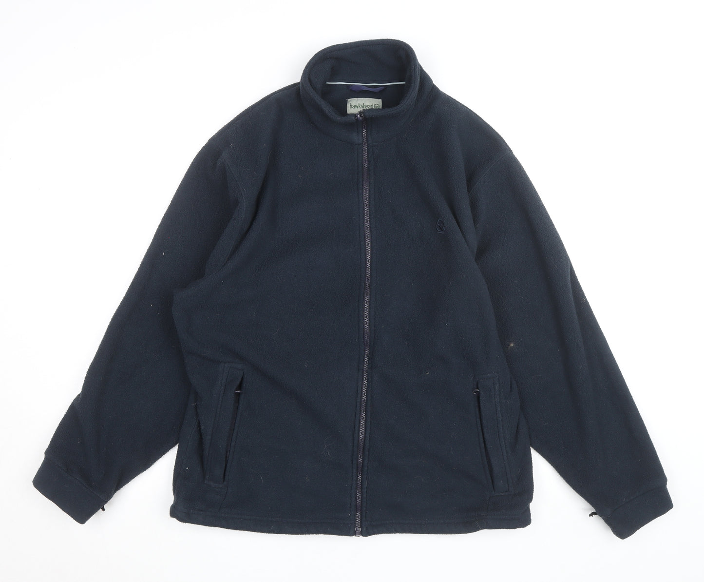 Hawkshead Active Men's Black Fleece Jacket Size M Full Zip Outdoor