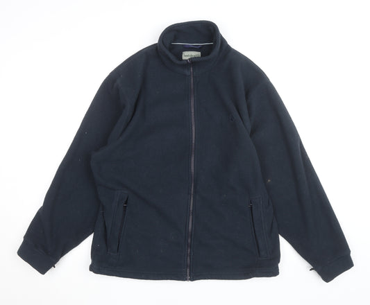Hawkshead Active Men's Black Fleece Jacket Size M Full Zip Outdoor
