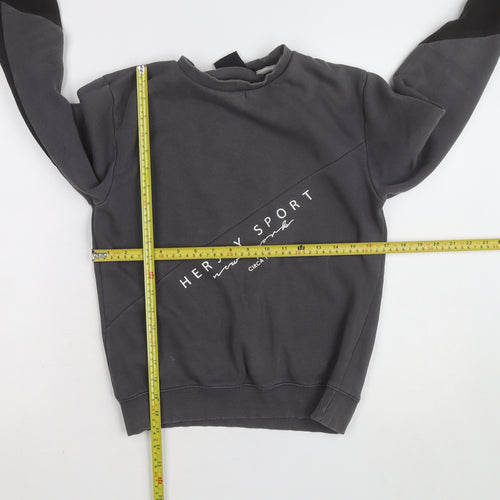 Beck & Hersey Women's Grey Pullover Sweatshirt Size 6 Cotton Blend
