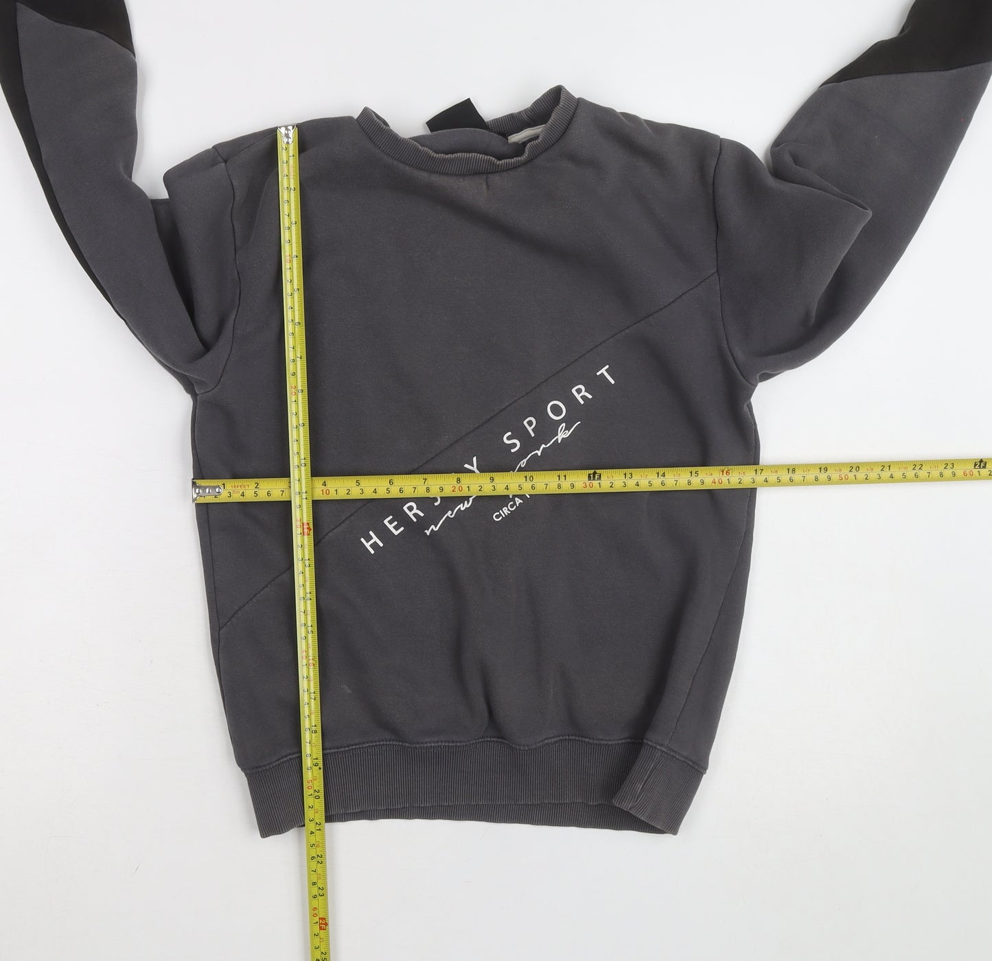Beck & Hersey Women's Grey Pullover Sweatshirt Size 6 Cotton Blend