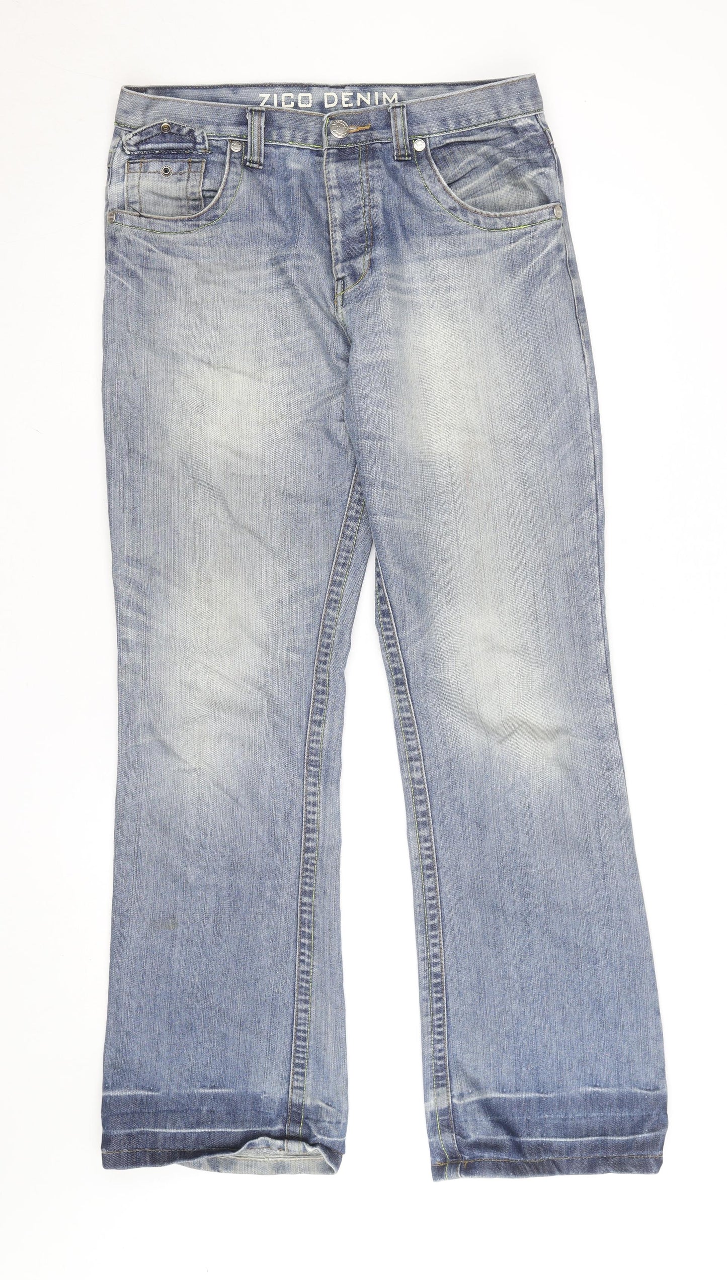 Zico Denim Men's Blue Straight Fit Jeans Size L 34x32