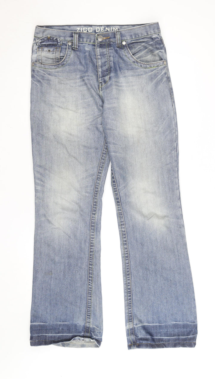 Zico Denim Men's Blue Straight Fit Jeans Size L 34x32