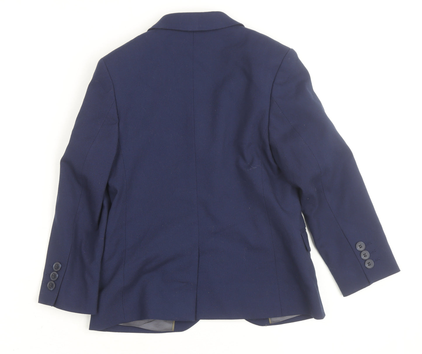 Next Boys Blue Formal Single-Breasted Blazer Jacket 8 Years