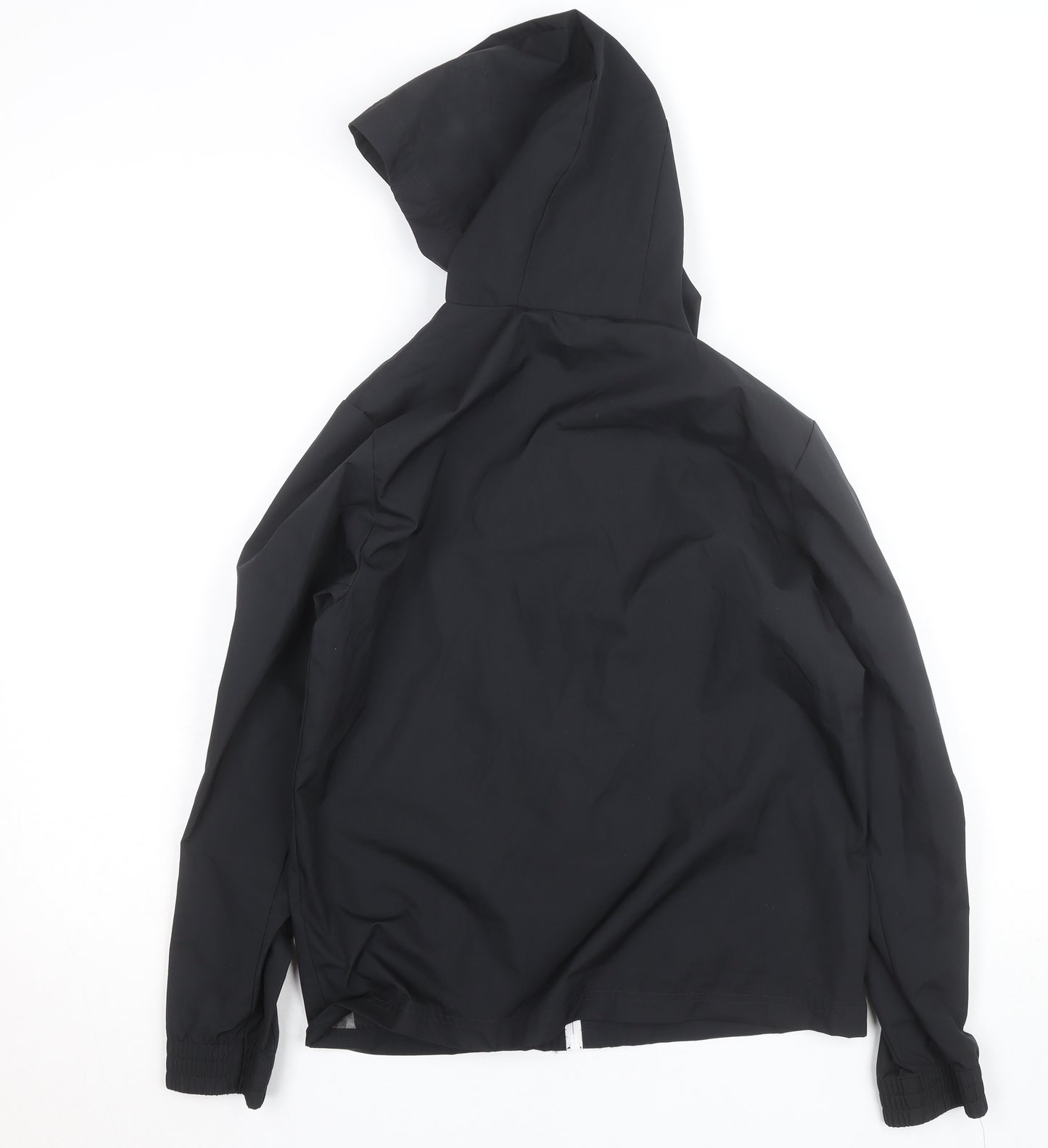 Adidas Men’s Black Waterproof Hooded Rain Jacket Size S