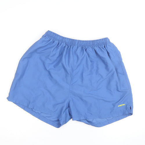 Dolphin Men's Blue 2XL Swim Shorts Elastic Waist Quick Dry