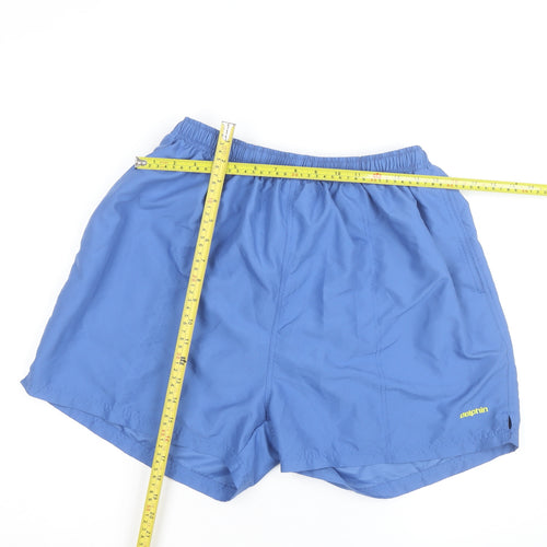 Dolphin Men's Blue 2XL Swim Shorts Elastic Waist Quick Dry