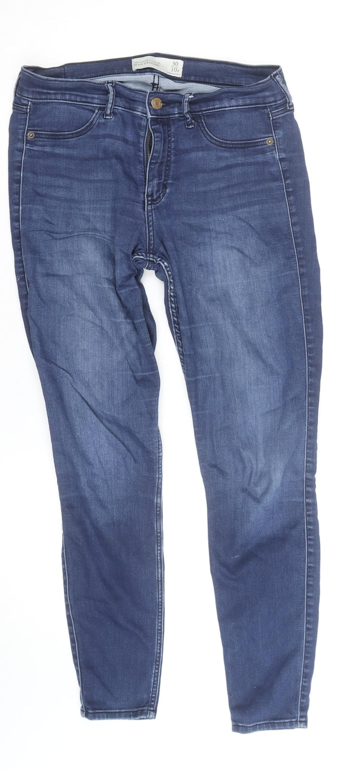 Abercrombie & Fitch Womens Blue Size 10 Jegging Jeans
