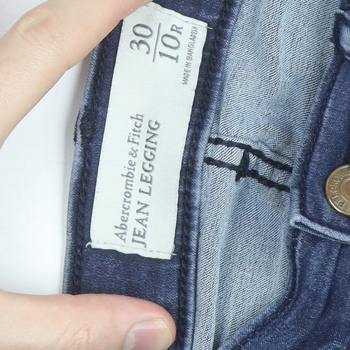 Abercrombie & Fitch Womens Blue Size 10 Jegging Jeans