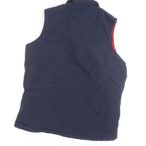 St. Bernard Men's Blue Fleece Lined Bodywarmer Waistcoat Size S