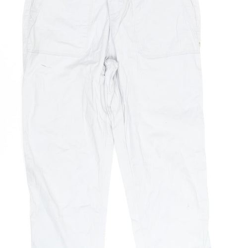 Dunnes Men’s Grey Regular Fit Cargo Elastic Waist Trousers M