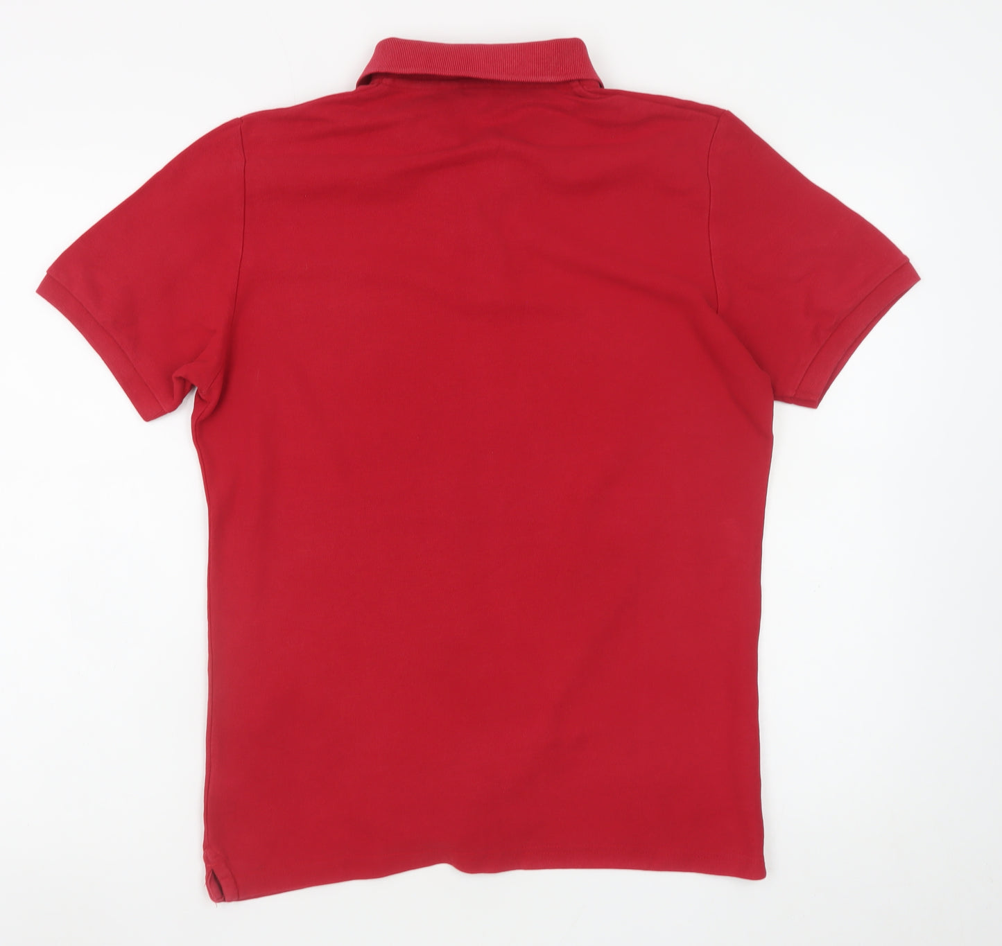 Ben Sherman Men's Red Cotton Polo Shirt Size S Classic Style