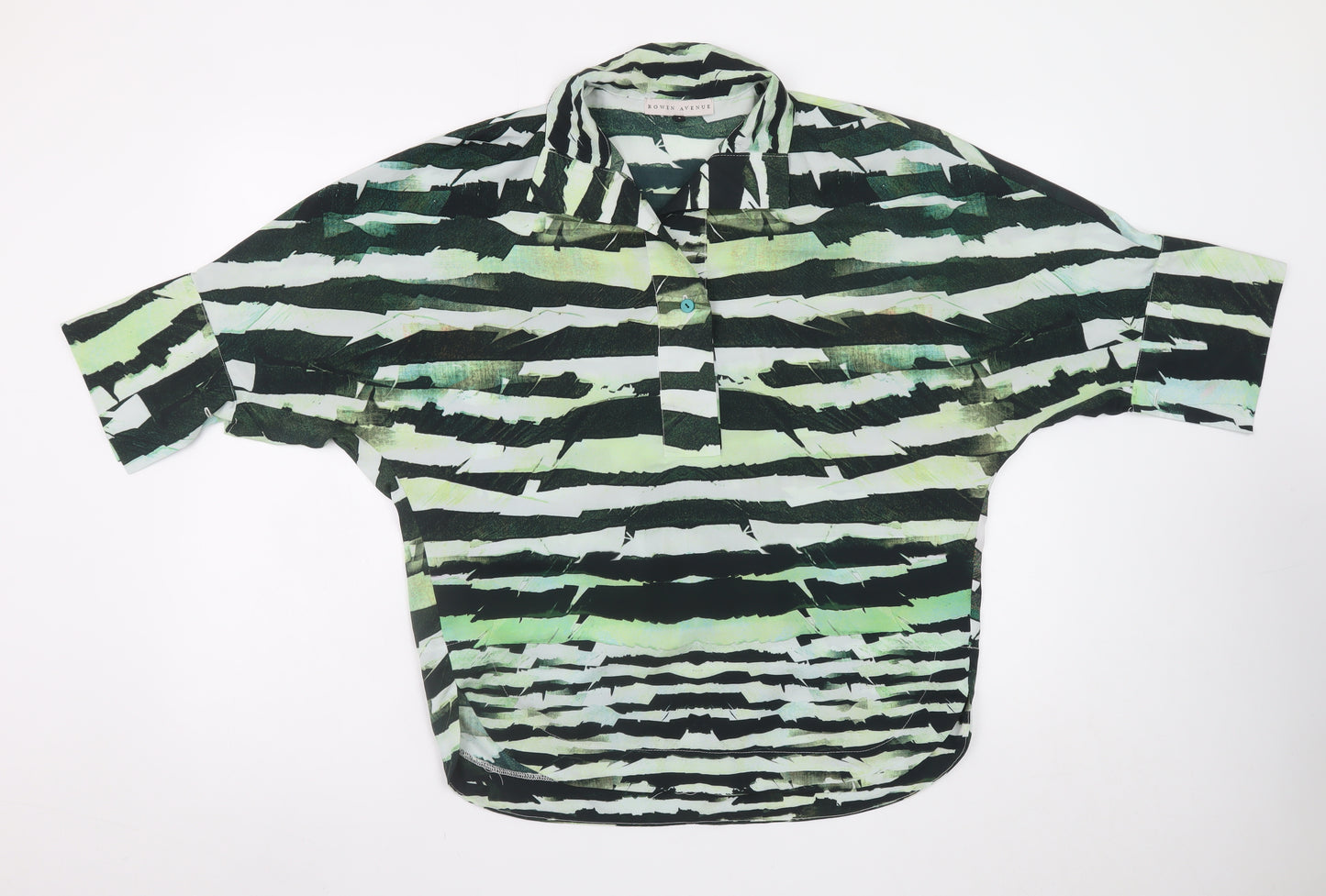 Rowen Avenue Women's Multicoloured Tunic Blouse S Lightweight
