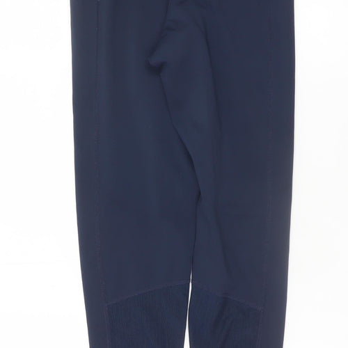 Nike Pro Dri-FIT Navy Women's S Ankle Leggings Stretch Athletic