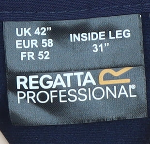 Regatta Professional Men's Blue 42 Cargo Work Trousers