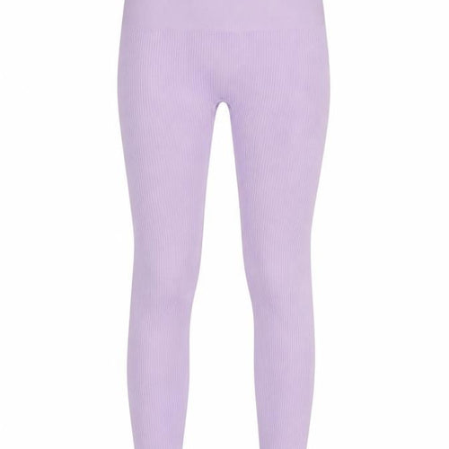 Stradivarius Women Purple Seamless High Rise Leggings Size S