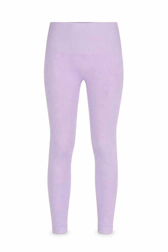 Stradivarius Women Purple Seamless High Rise Leggings Size S