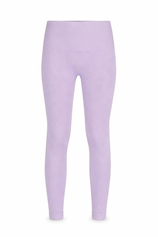 Stradivarius Women Purple Seamless High Rise Leggings Size S