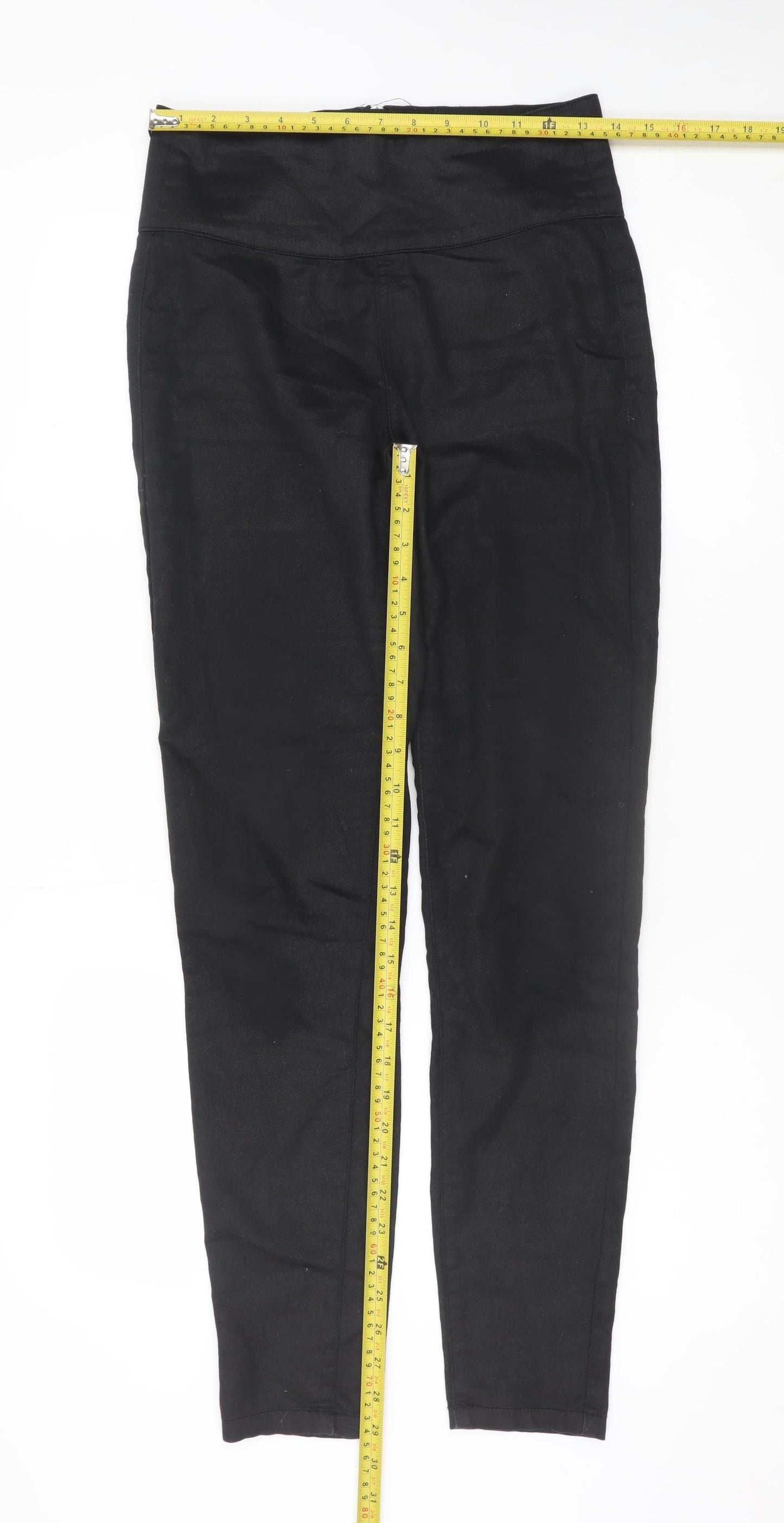 Pieces Women Black High Rise Stretch Jegging Jeans Size S