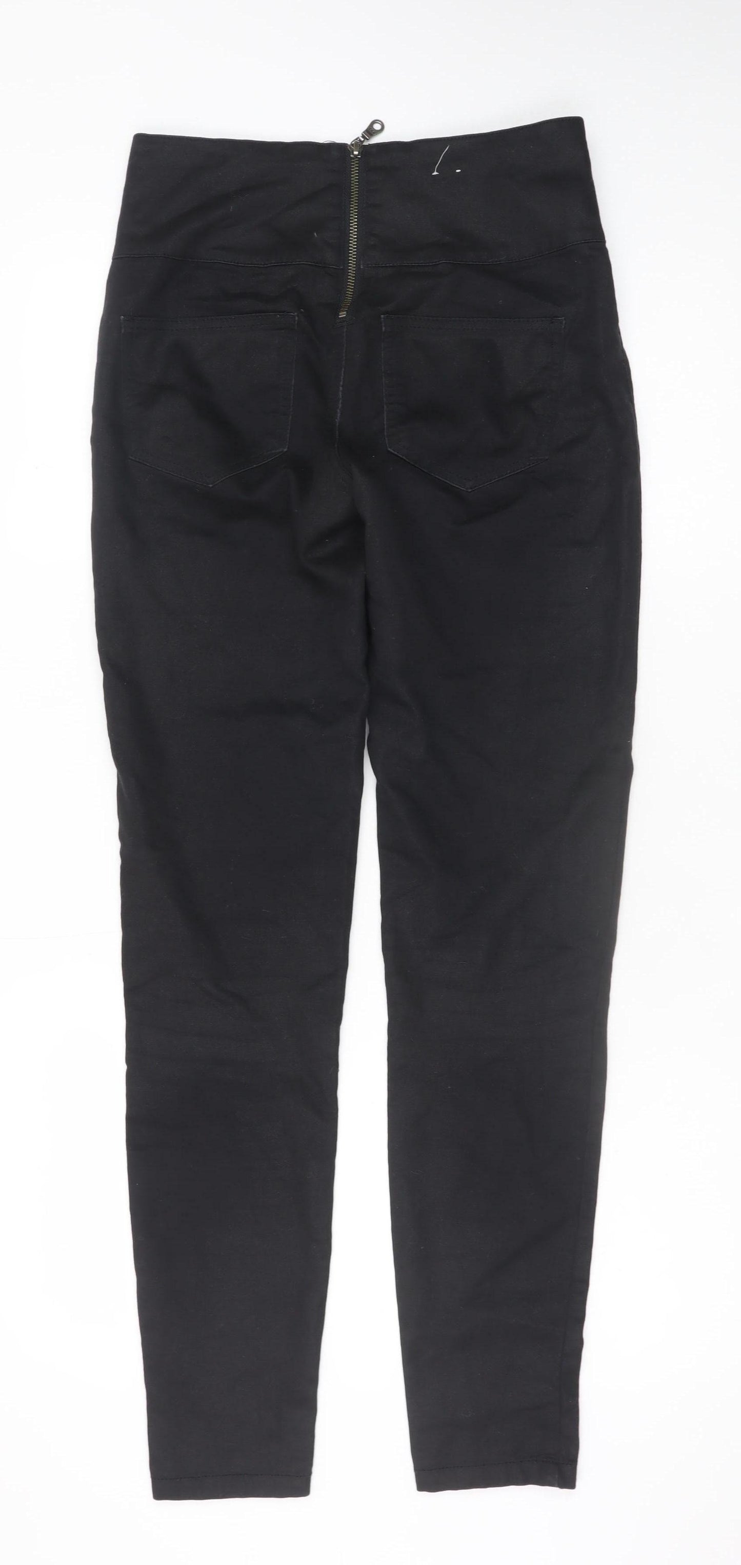 Pieces Women Black High Rise Stretch Jegging Jeans Size S