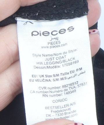 Pieces Women Black High Rise Stretch Jegging Jeans Size S