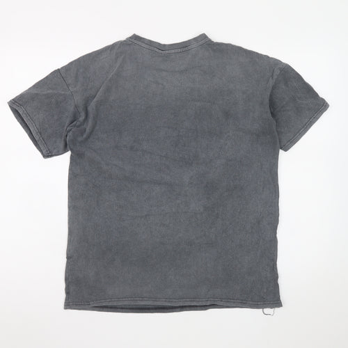 Primark Men’s Grey Marvel Graphic Cotton T-Shirt XS