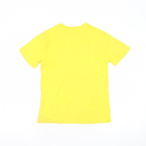 Polo Ralph Lauren Boys Yellow Graphic Print Cotton T-Shirt Size 8 (140)