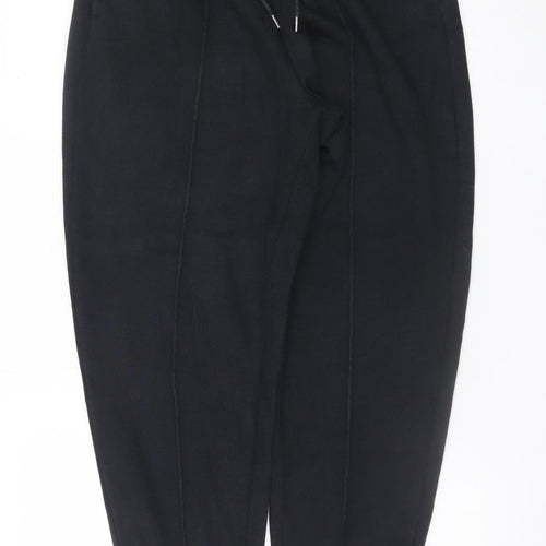 Nike Men's Black Jogger Trousers M Regular Fit Fleece Sweatpants