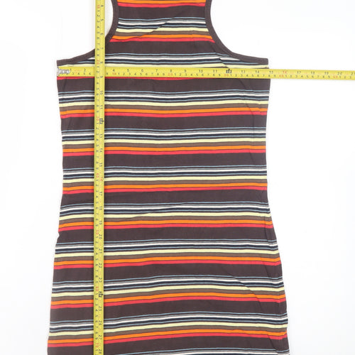 Superdry Women’s Multicoloured Striped Tank Dress Size 8
