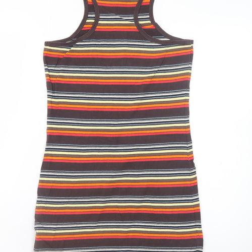 Superdry Women’s Multicoloured Striped Tank Dress Size 8