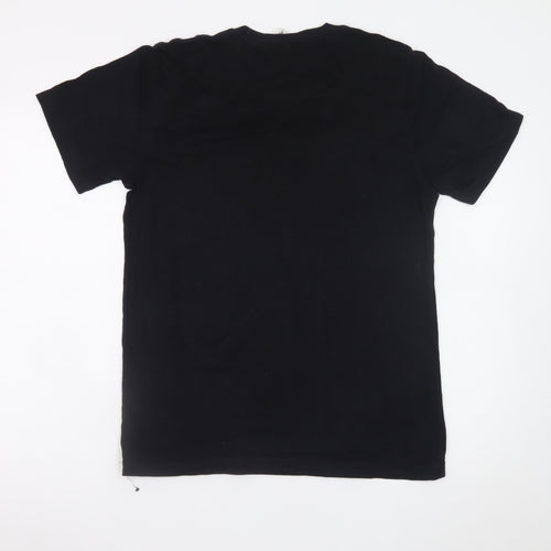 Bella + Canvas Men's Black Operation Doomsday Graphic T-Shirt Medium Cotton