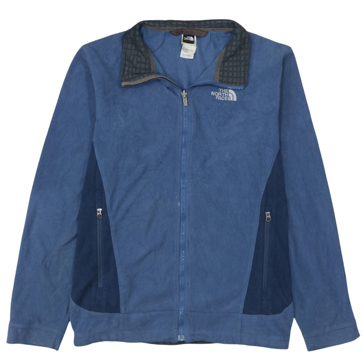 The North Face Men's Blue Full Zip Fleece Jacket Size S