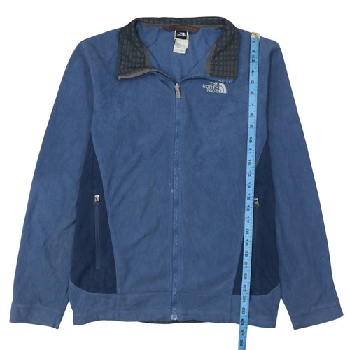The North Face Men's Blue Full Zip Fleece Jacket Size S