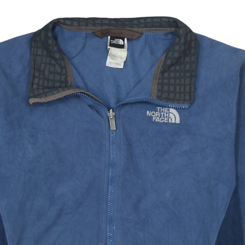 The North Face Men's Blue Full Zip Fleece Jacket Size S