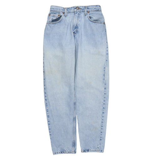Levi's 551 Women's Light Blue Relaxed Fit High Rise Tapered Jeans Size 6