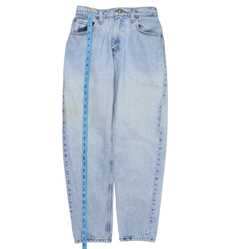 Levi's 551 Women's Light Blue Relaxed Fit High Rise Tapered Jeans Size 6