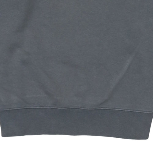 Nike Men's Grey Pullover Crew Neck Sweatshirt Size S