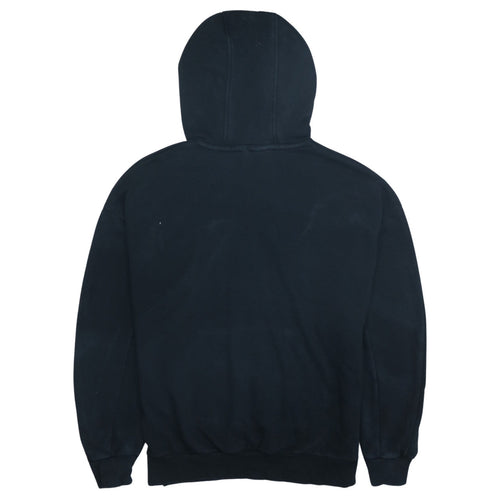 Adidas Men's Black Pullover Hoodie M Sports Logo Fleece Sweatshirt