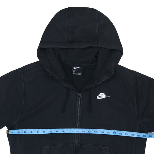 Nike Men's Black Full Zip Hoodie Sweatshirt Size S