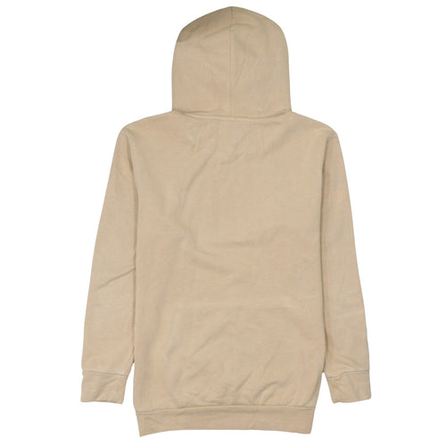 Puma Men Beige XS Pullover Hoodie Graphic Print Logo Cotton Blend