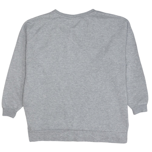 Disney Women's Grey Mickey Mouse Pullover Sweatshirt Size M