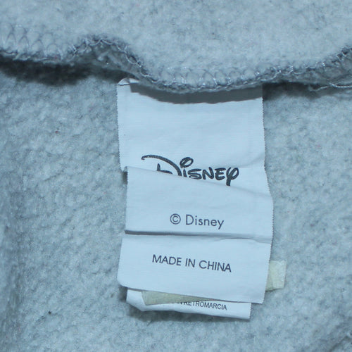 Disney Women's Grey Mickey Mouse Pullover Sweatshirt Size M
