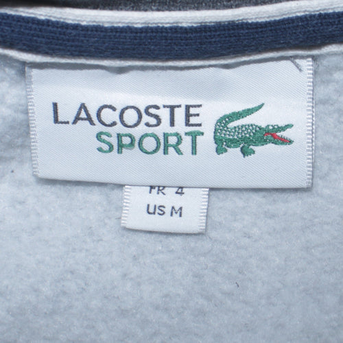 Lacoste Sport Men's Grey Full Zip Sweatshirt Size M