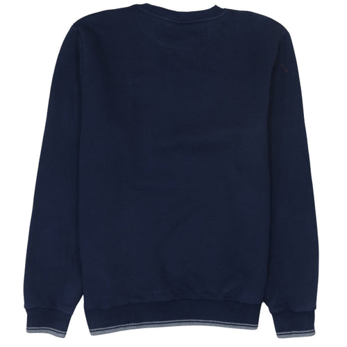 Fila Women’s Navy Blue Crew Neck Pullover Sweatshirt Size L
