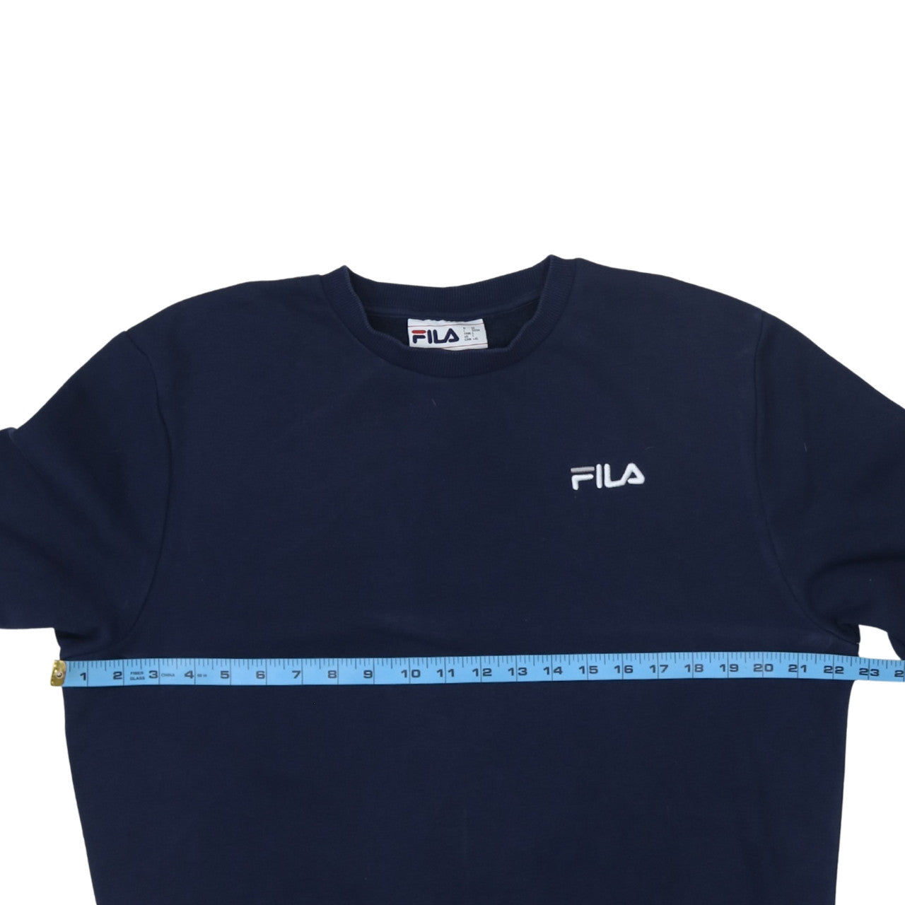 Fila Women’s Navy Blue Crew Neck Pullover Sweatshirt Size L
