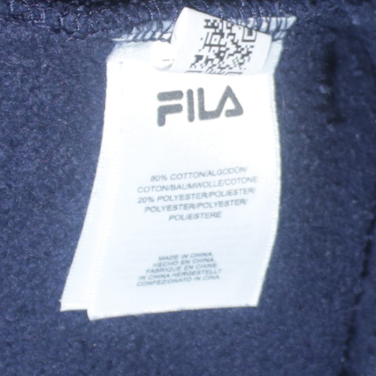 Fila Women’s Navy Blue Crew Neck Pullover Sweatshirt Size L
