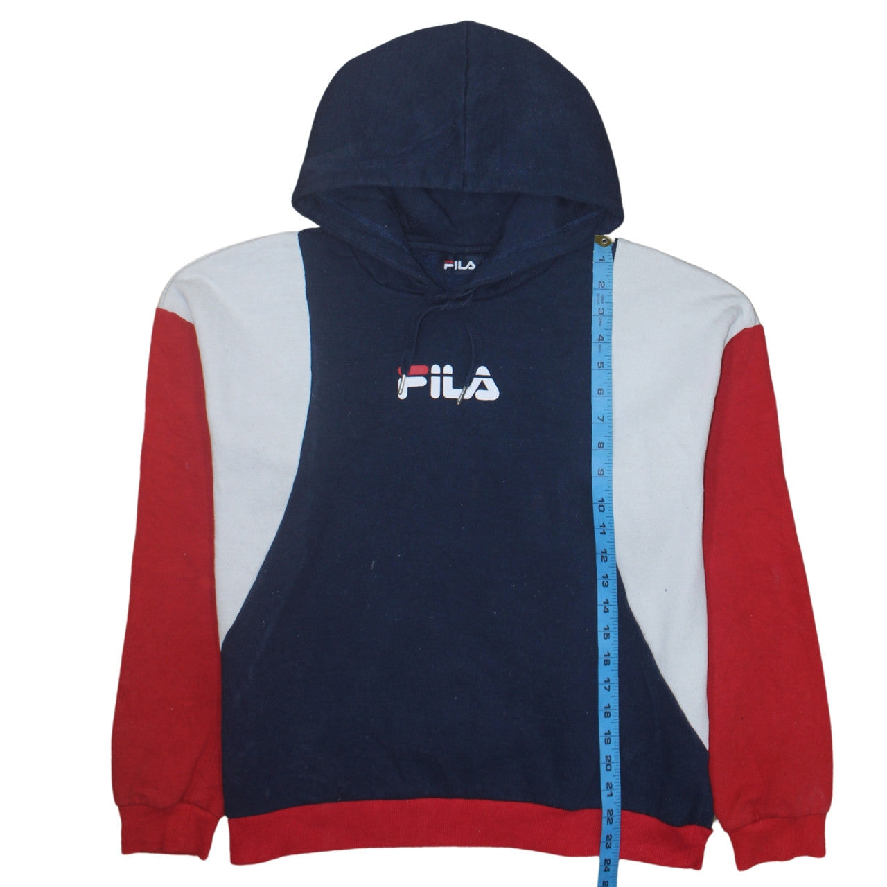 Fila Men's Multicoloured Pullover Hoodie M Logo Sportswear