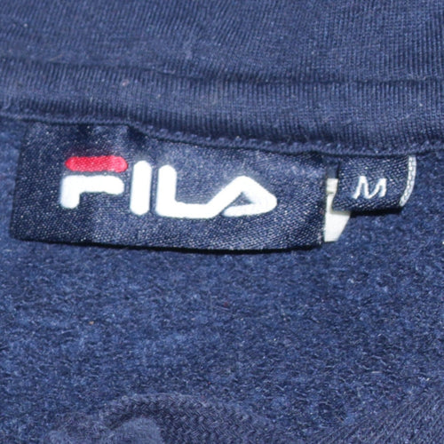 Fila Men's Multicoloured Pullover Hoodie M Logo Sportswear