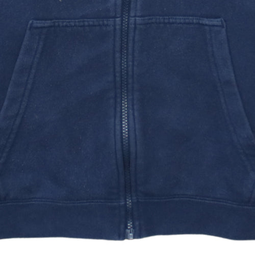Nike Men's Blue Full Zip Hoodie Size M Sportswear Fleece
