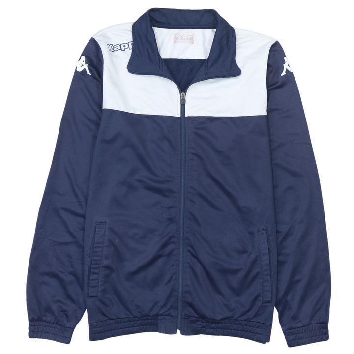 Kappa Men's Blue Full Zip Track Sweatshirt Jacket Size L