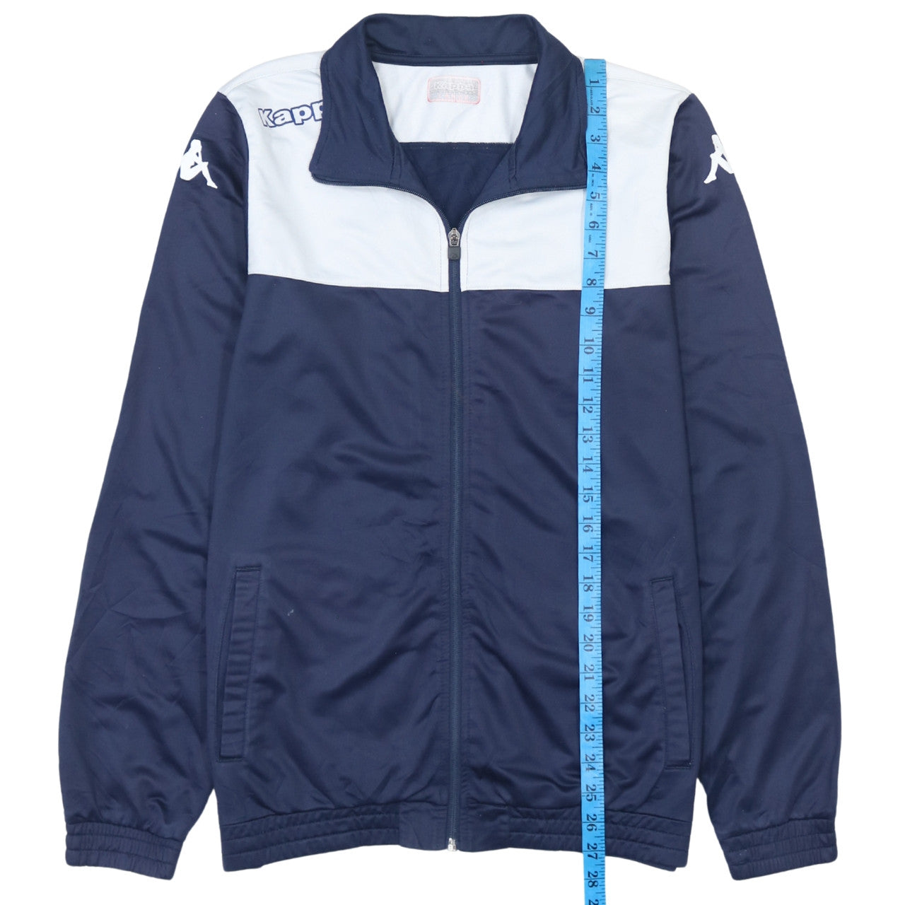 Kappa Men's Blue Full Zip Track Sweatshirt Jacket Size L